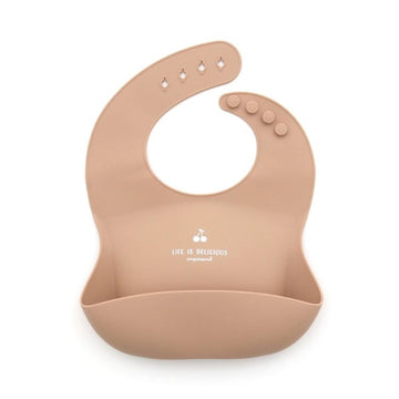 Ampersand(アンパサンド) シリコンビブL143012 ピンク